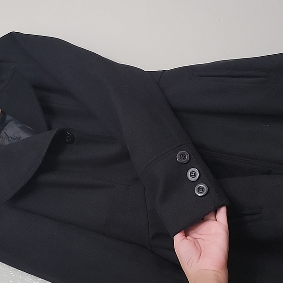 EUC Therapy by Lane Crawford Black Princess Coat Size Small - Picture 4 of 9